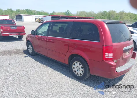 2010 Chrysler Town & Country Lx из США, поврежденный, VIN 2A4RR4DE6AR142851